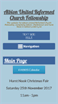 Mobile Screenshot of albionurc.org.uk